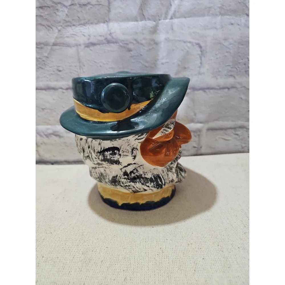 Mk Vintage Toby Winking Man‎ Canister Ice Bucket Marked Mk on Bottom
